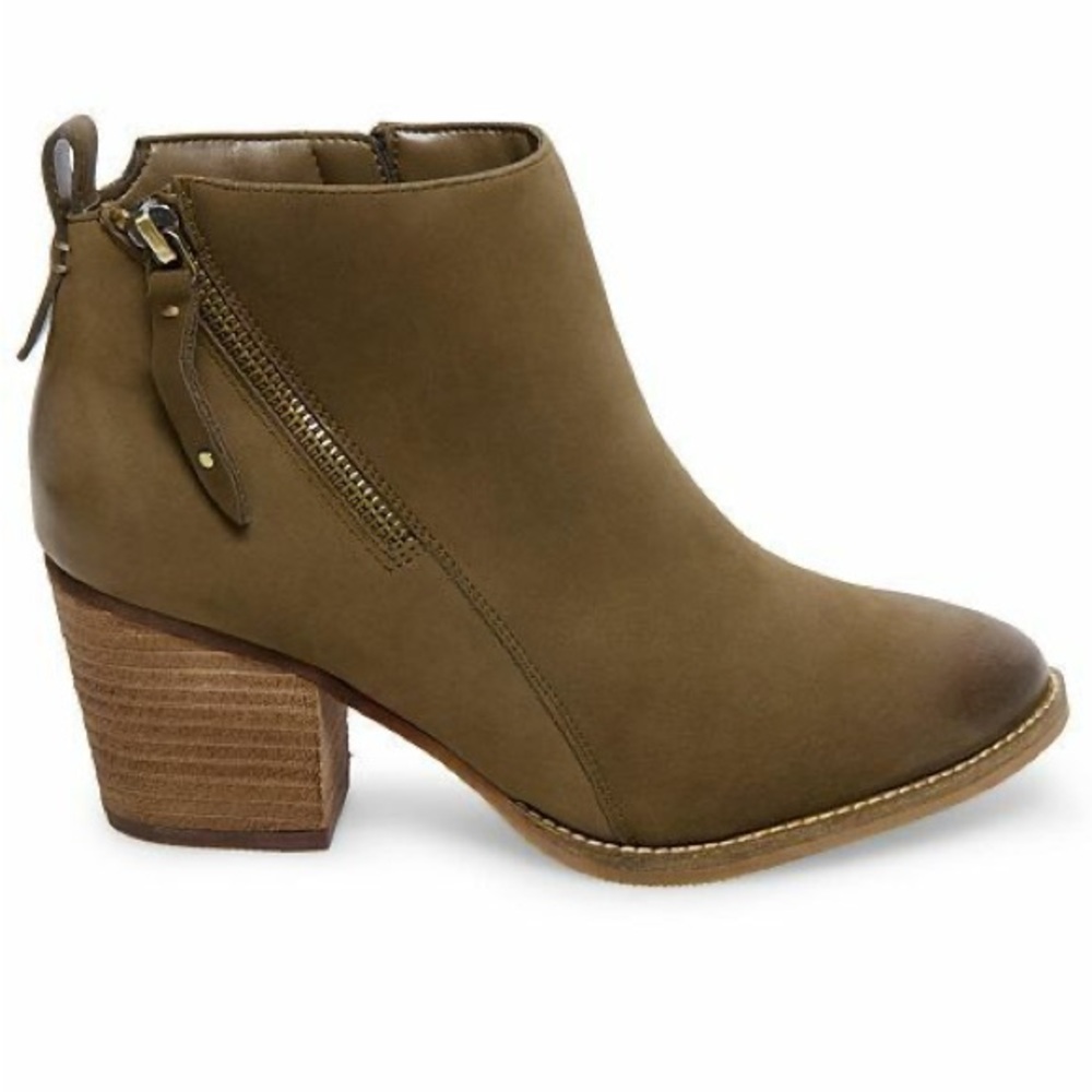 Women's Aqua College Nancy Leather Suede Waterproof Ankle Boots Sz 6 $120